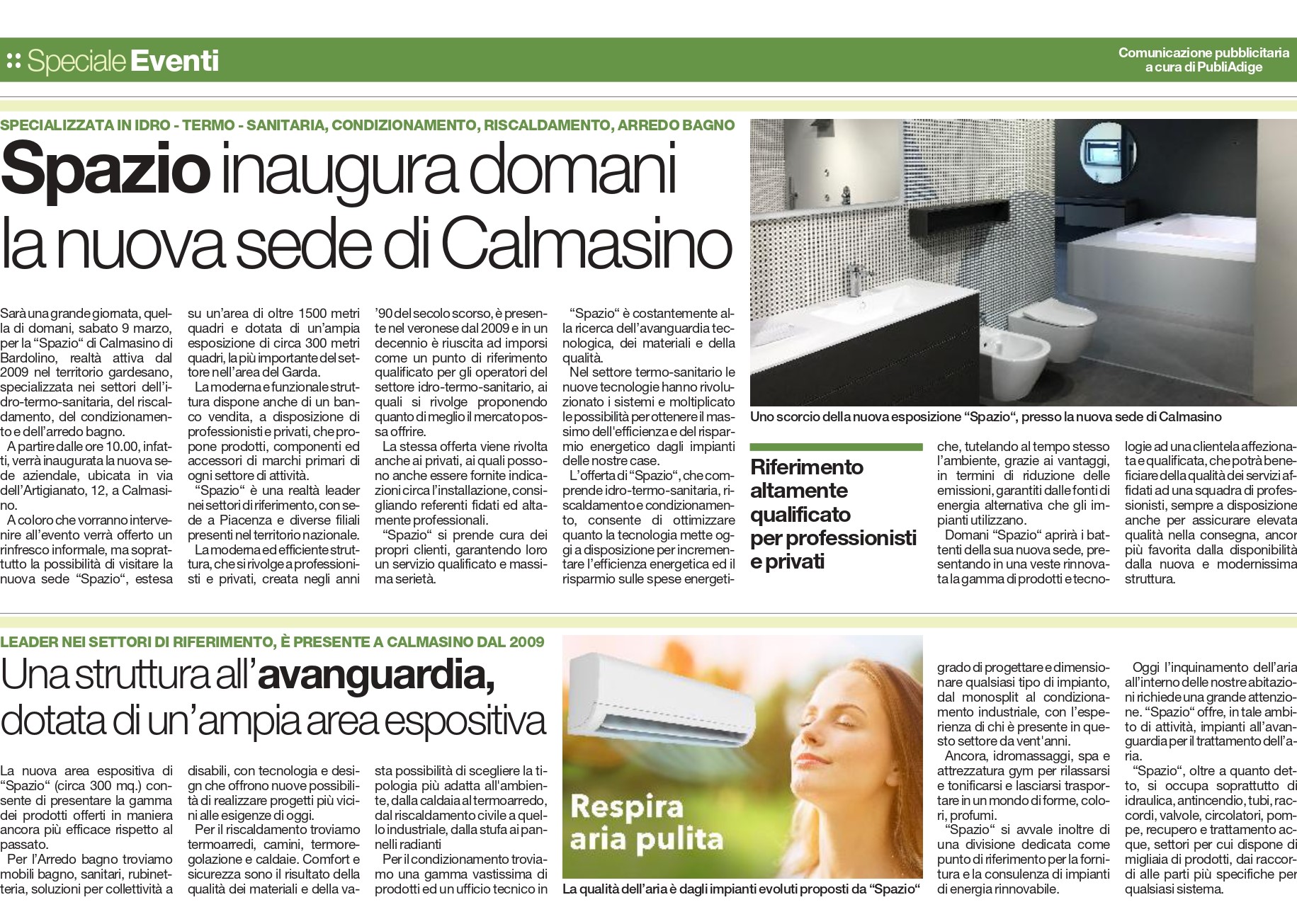 Inaugurazione nuova sede a Calmasino (VR)